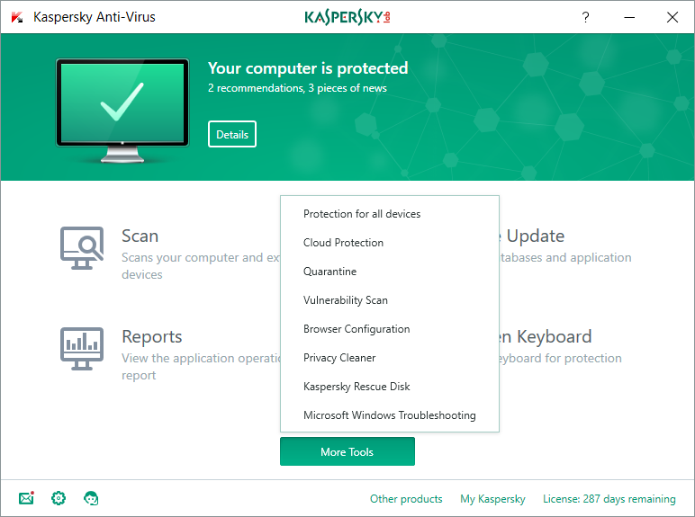 Kaspersky Anti-Virus 2018: Surprising Tool To Help You Protect Your Windows 10 PC